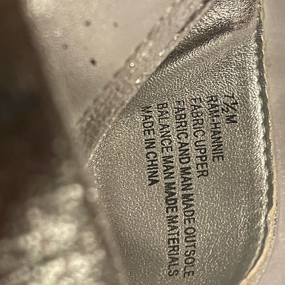 Rampage silver block heel sandals NWOT - Picture 5 of 6